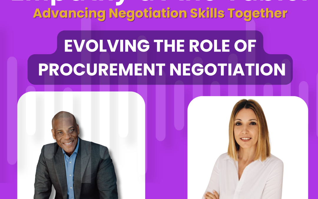 Rethinking Procurement: How Emotionally Intelligent Negotiation is Shaping the Future