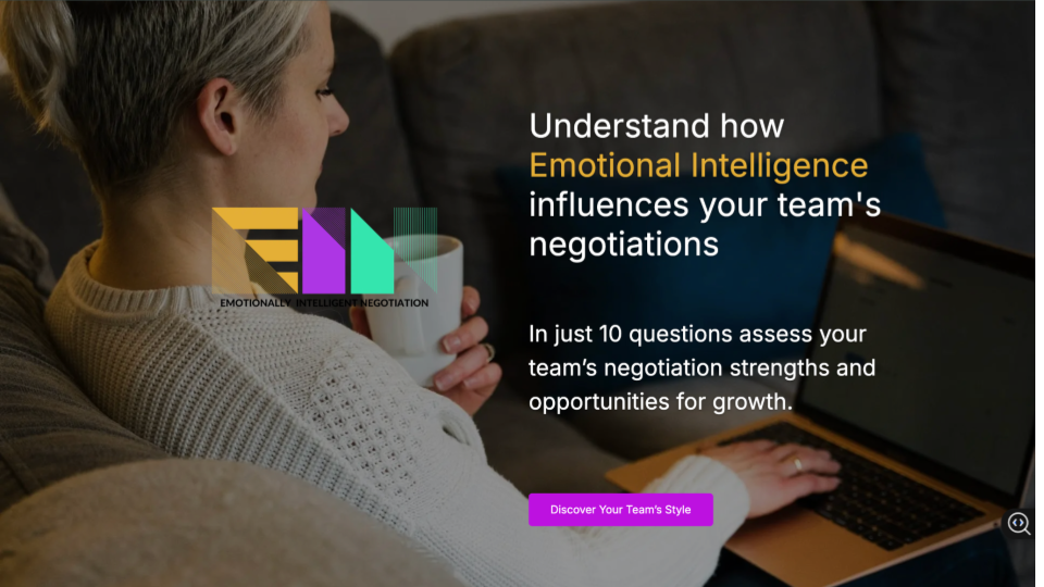 Emotionally Intelligent Negotiation